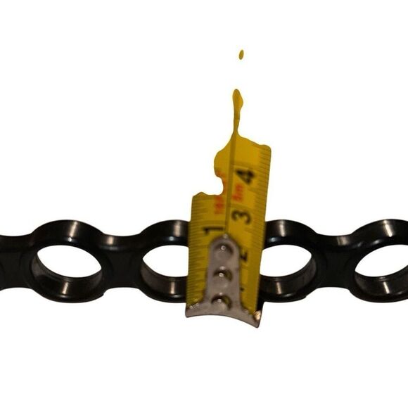 9 Space Saving Organizer Horizontal Black Open Ended Clothes Hangers - Picture 6 of 7